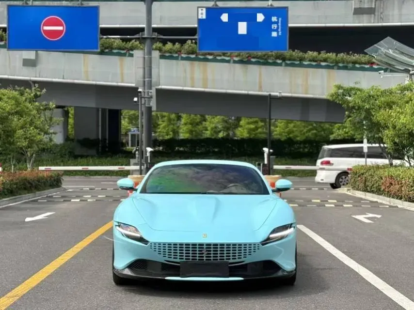 2020 Ferrari Roma 3.9T 620HP V8 8DCT,autocango,china used car exporter,china ev exporter,chinese used car exporter,chinese used ev exporter
