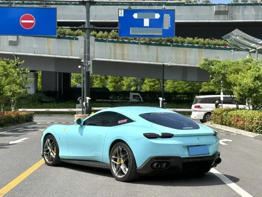 2020 Ferrari Roma 3.9T 620HP V8 8DCT,autocango,china used car exporter,china ev exporter,chinese used car exporter,chinese used ev exporter
