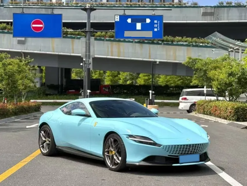 2020 Ferrari Roma 3.9T 620HP V8 8DCT,autocango,china used car exporter,china ev exporter,chinese used car exporter,chinese used ev exporter
