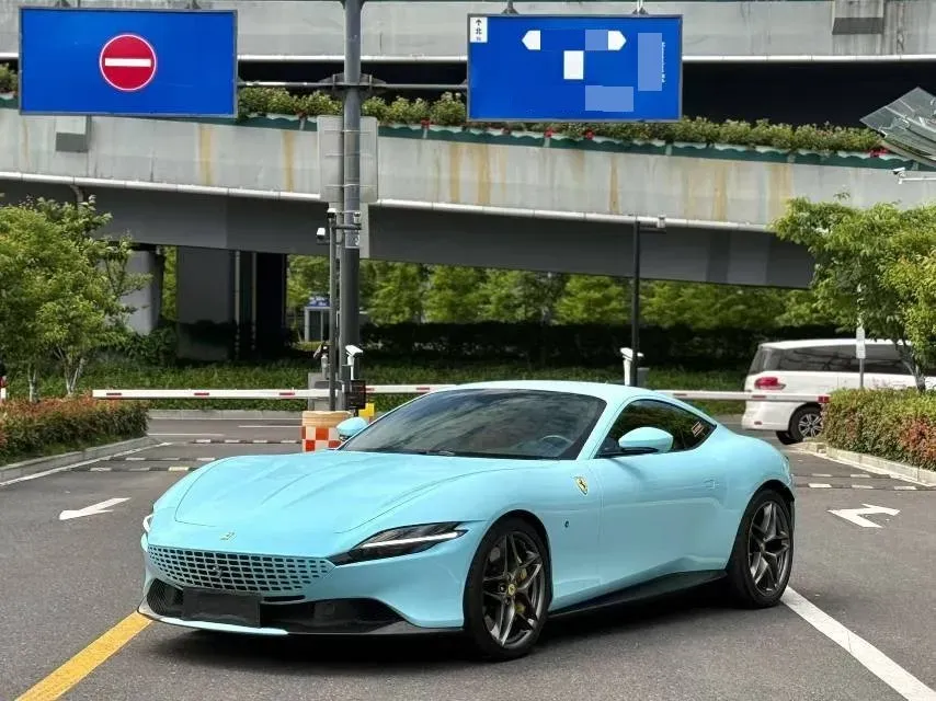 2020 Ferrari Roma 3.9T 620HP V8 8DCT,autocango,china used car exporter,china ev exporter,chinese used car exporter,chinese used ev exporter