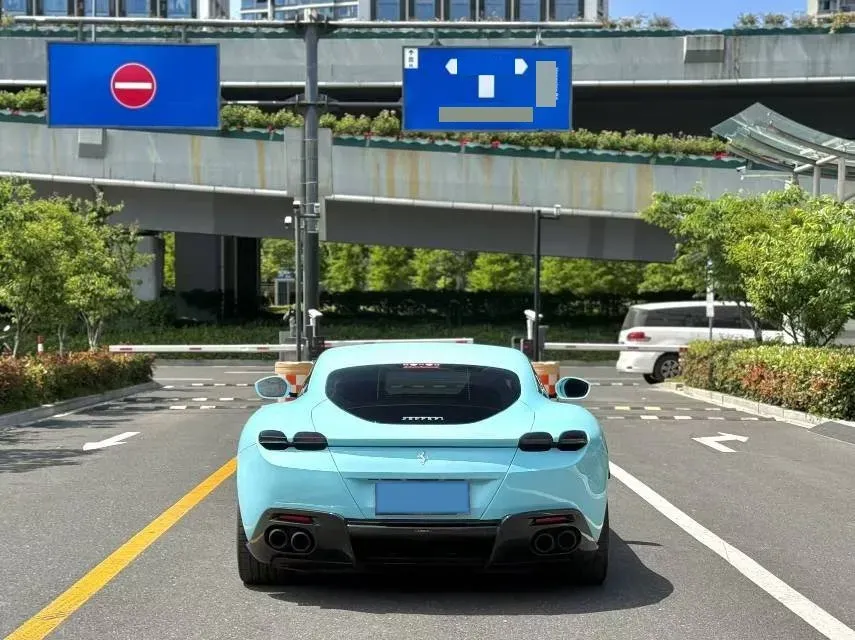 2020 Ferrari Roma 3.9T 620HP V8 8DCT,autocango,china used car exporter,china ev exporter,chinese used car exporter,chinese used ev exporter