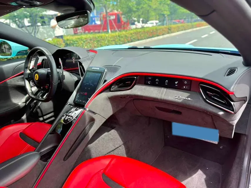 2020 Ferrari Roma 3.9T 620HP V8 8DCT,autocango,china used car exporter,china ev exporter,chinese used car exporter,chinese used ev exporter