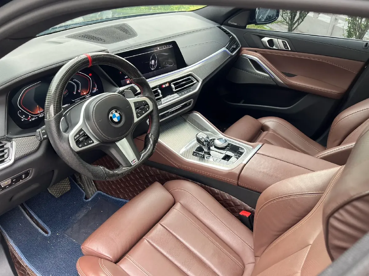 2021 BMW X6 3.0T 340HP L6 8AT,autocango,china used car exporter,china ev exporter,chinese used car exporter,chinese used ev exporter