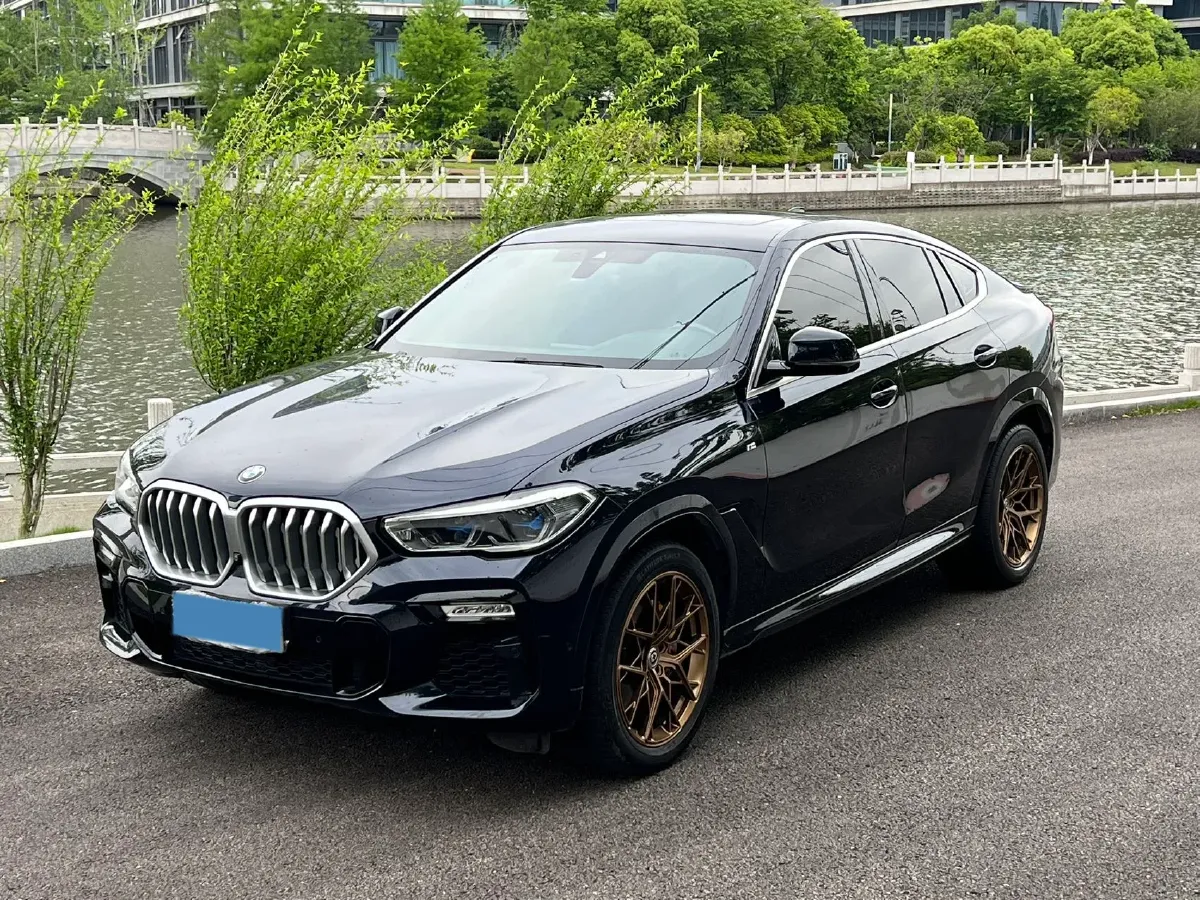 2021 BMW X6 3.0T 340HP L6 8AT,autocango,china used car exporter,china ev exporter,chinese used car exporter,chinese used ev exporter