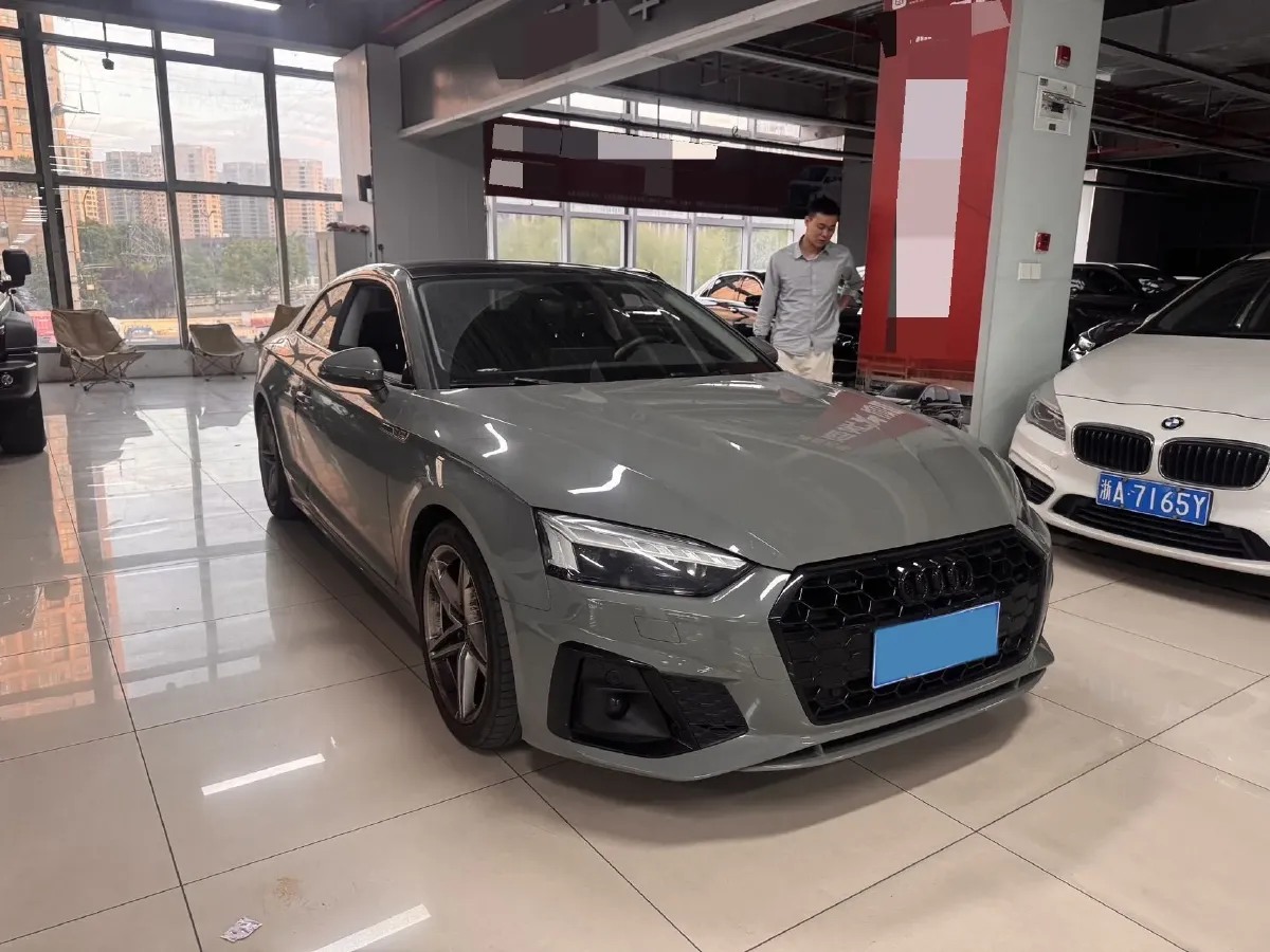 2022 Audi A5 2.0T 204HP L4 7DCT,autocango,china used car exporter,china ev exporter,chinese used car exporter,chinese used ev exporter