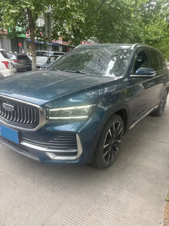 2021 Geely Monjaro 2.0T 218HP L4 7DCT,autocango,china used car exporter,china ev exporter,chinese used car exporter,chinese used ev exporter