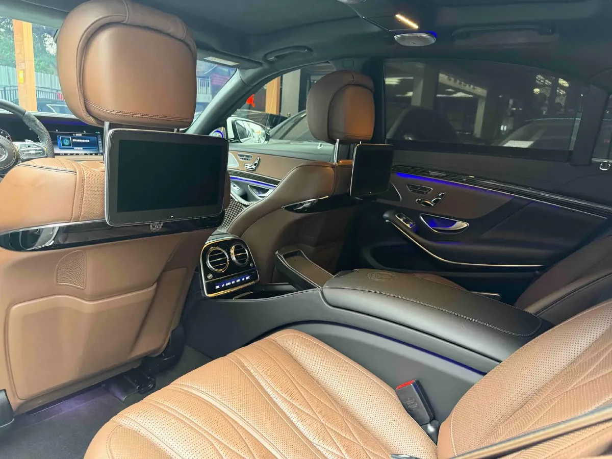 2018 Mercedes-Benz S AMG 6.0T 630HP V12 7AT,autocango,china used car exporter,china ev exporter,chinese used car exporter,chinese used ev exporter