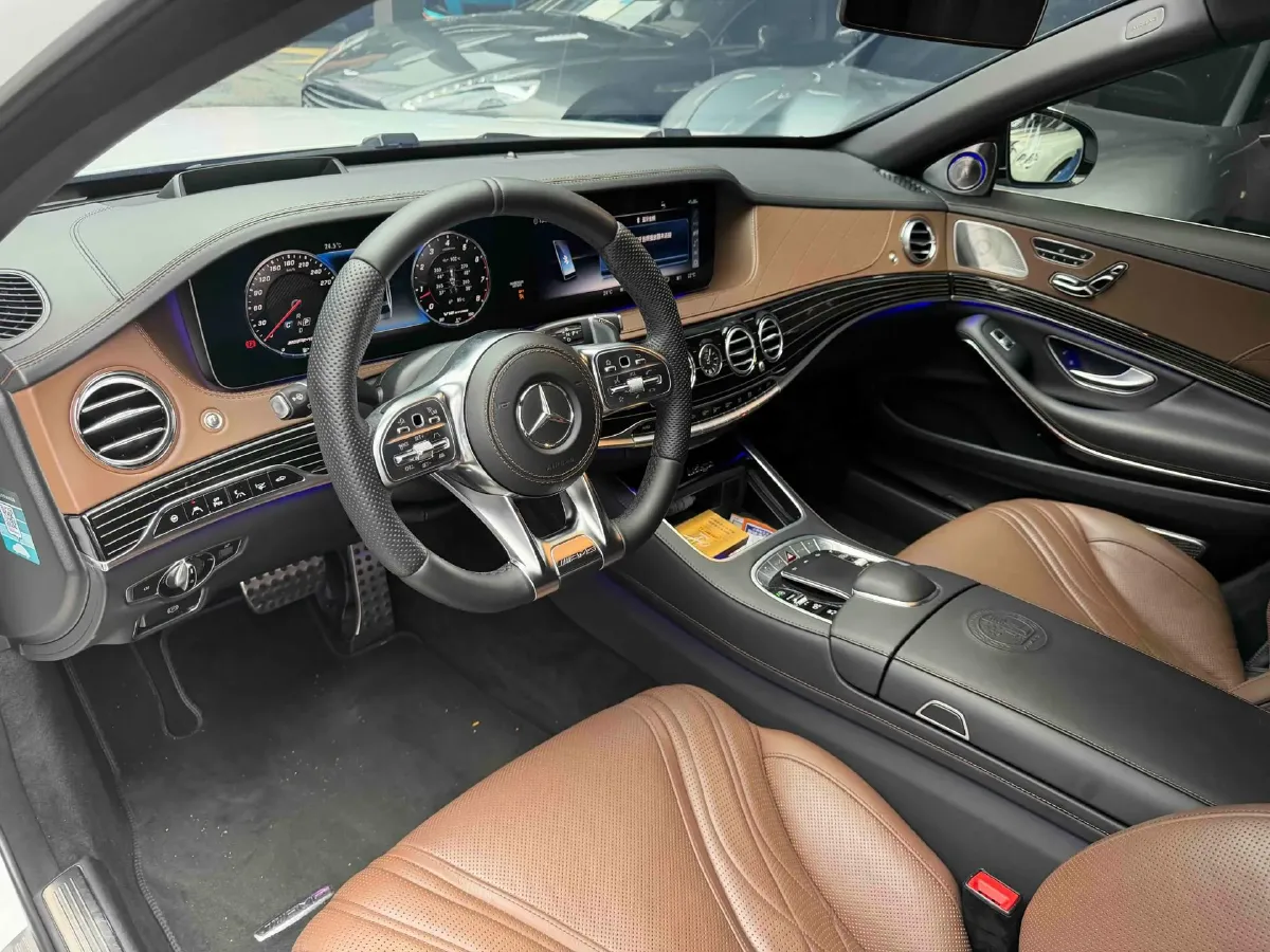 2018 Mercedes-Benz S AMG 6.0T 630HP V12 7AT,autocango,china used car exporter,china ev exporter,chinese used car exporter,chinese used ev exporter
