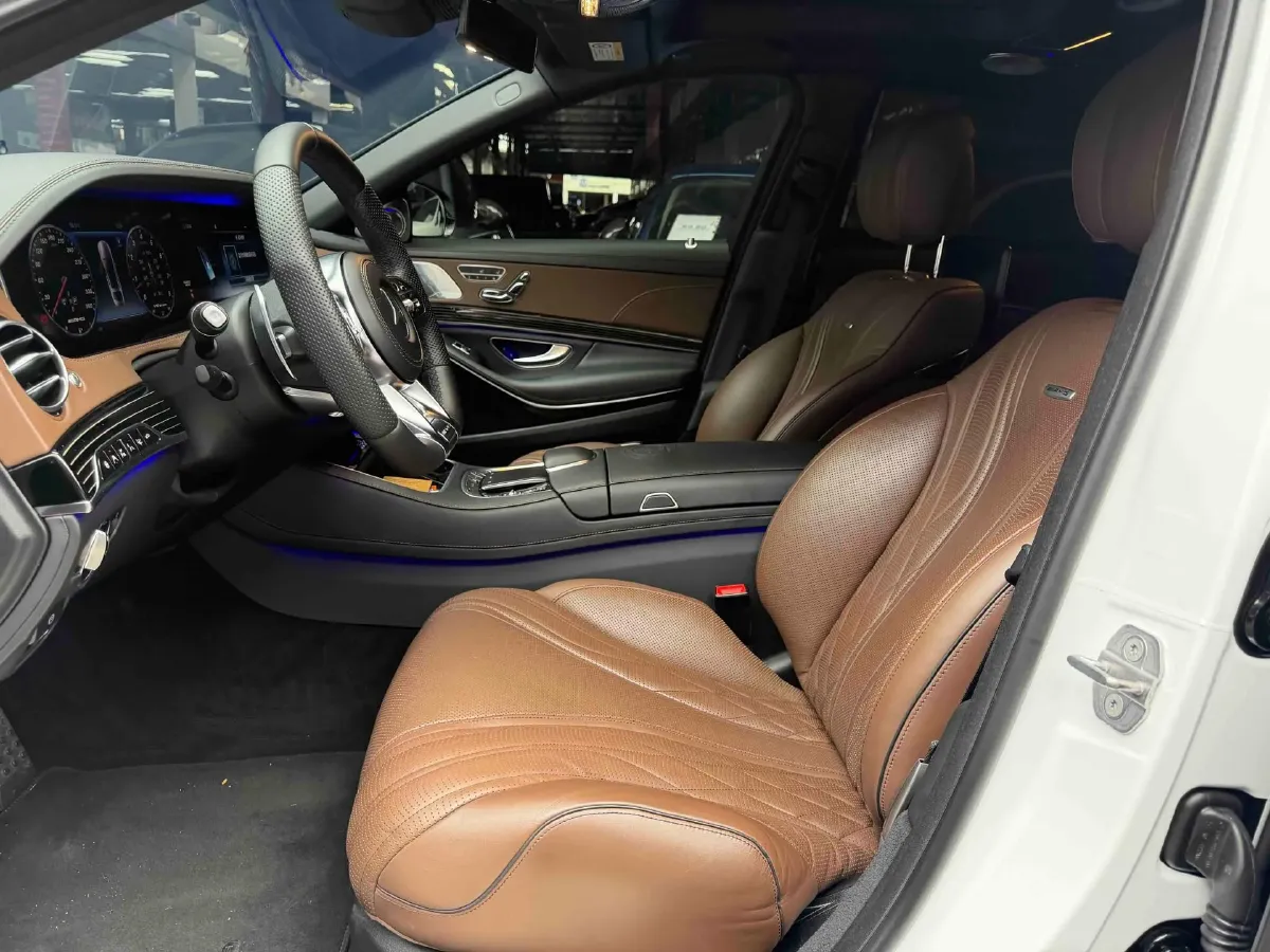 2018 Mercedes-Benz S AMG 6.0T 630HP V12 7AT,autocango,china used car exporter,china ev exporter,chinese used car exporter,chinese used ev exporter