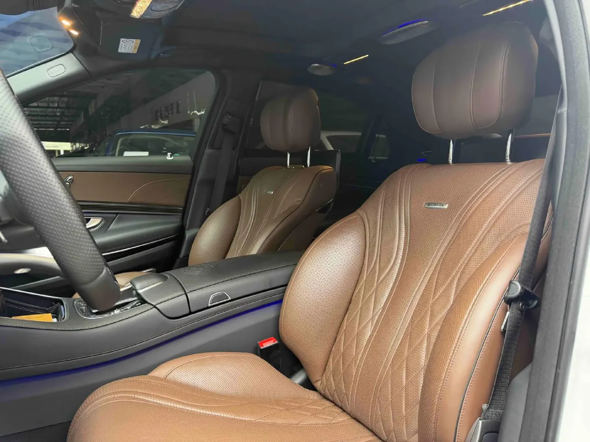2018 Mercedes-Benz S AMG 6.0T 630HP V12 7AT,autocango,china used car exporter,china ev exporter,chinese used car exporter,chinese used ev exporter