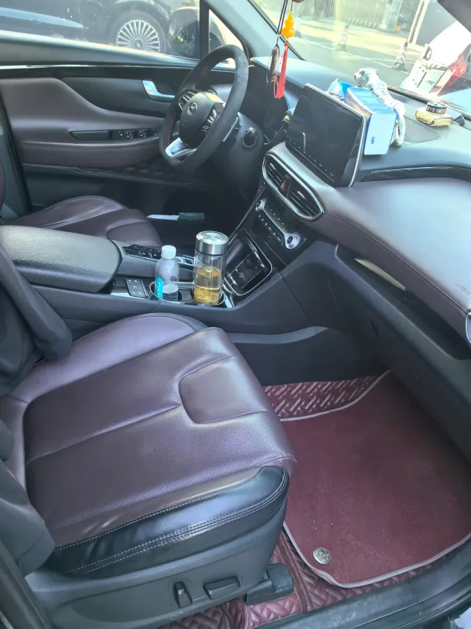 2019 Hyundai Santafe 2.0T 240HP L4 8AT,autocango,china used car exporter,china ev exporter,chinese used car exporter,chinese used ev exporter