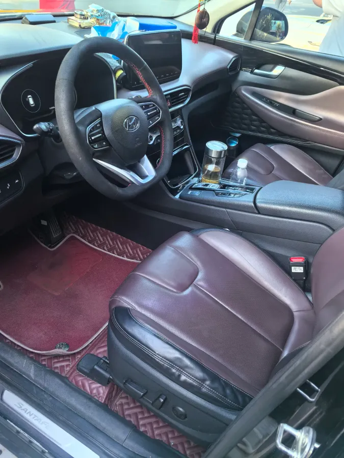 2019 Hyundai Santafe 2.0T 240HP L4 8AT,autocango,china used car exporter,china ev exporter,chinese used car exporter,chinese used ev exporter