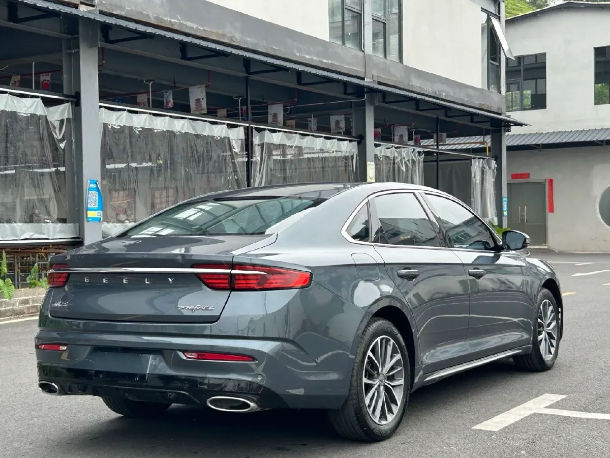 2021 Geely Preface 2.0T 190HP L4 7DCT,autocango,china used car exporter,china ev exporter,chinese used car exporter,chinese used ev exporter