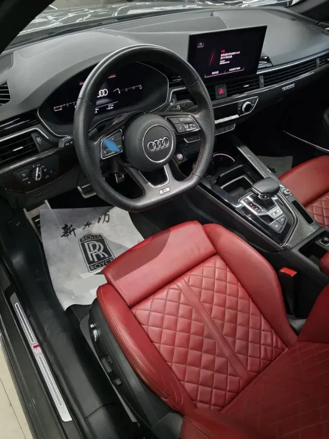 2024 Audi S4 3.0T 354HP V6 8AT,autocango,china used car exporter,china ev exporter,chinese used car exporter,chinese used ev exporter