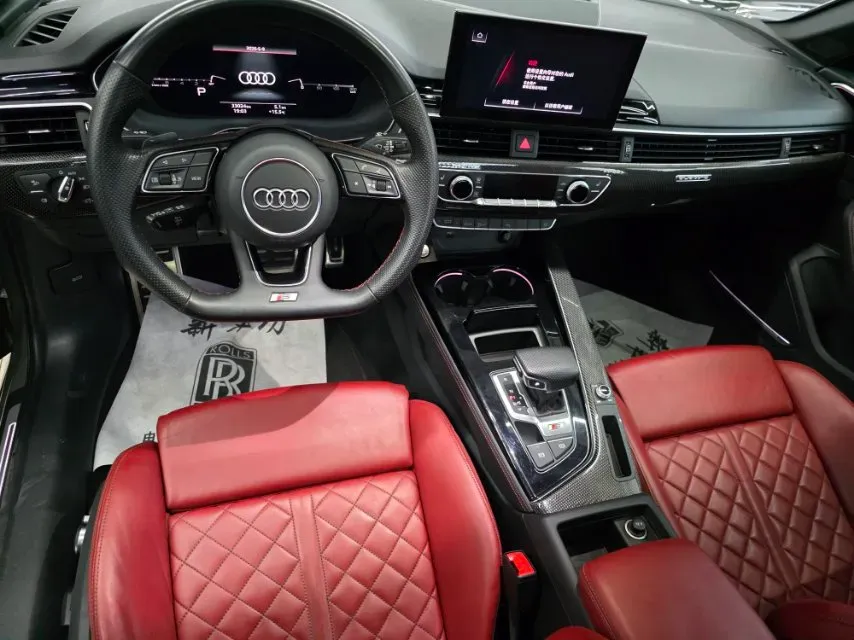 2024 Audi S4 3.0T 354HP V6 8AT,autocango,china used car exporter,china ev exporter,chinese used car exporter,chinese used ev exporter
