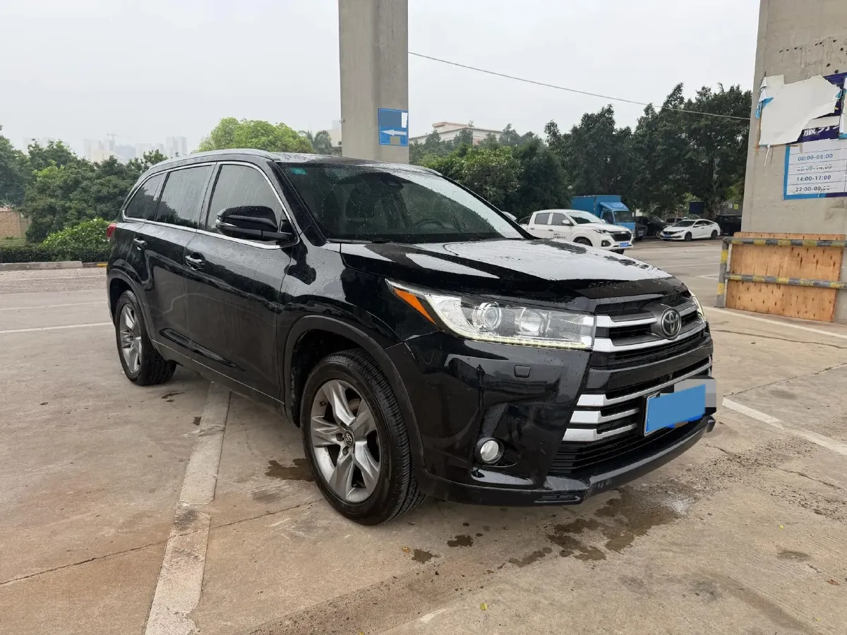 2018 Toyota Highlander 2.0T 220HP L4 6AT,autocango,china used car exporter,china ev exporter,chinese used car exporter,chinese used ev exporter