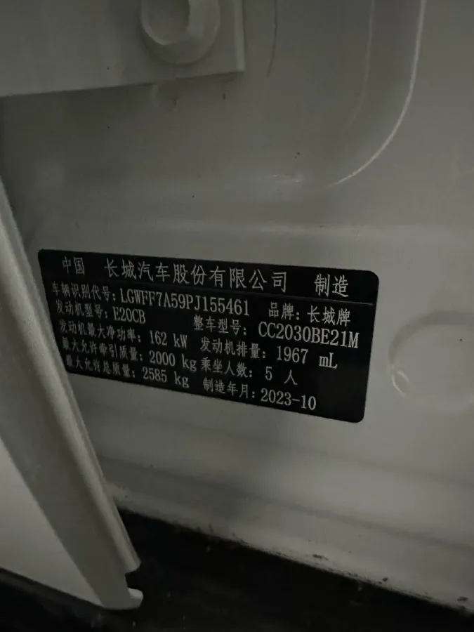 2023 Tank 300 2.0T 227HP L4 8AT,autocango,china used car exporter,china ev exporter,chinese used car exporter,chinese used ev exporter