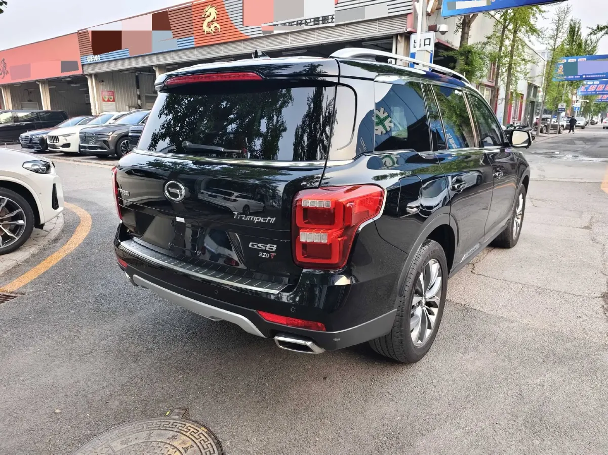 2017 GAC Trumpchi GS8 2.0T 201HP L4 6AT,autocango,china used car exporter,china ev exporter,chinese used car exporter,chinese used ev exporter