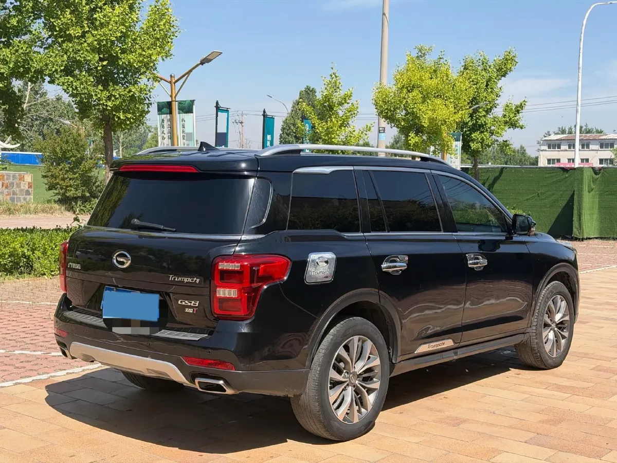 2017 GAC Trumpchi GS8 2.0T 201HP L4 6AT,autocango,china used car exporter,china ev exporter,chinese used car exporter,chinese used ev exporter
