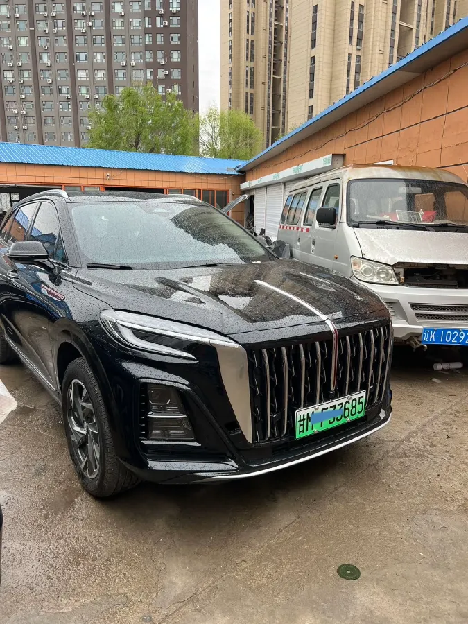 2025 HongQi HS3 1.5T 150HP L4 1DHT PHEV,autocango,china used car exporter,china ev exporter,chinese used car exporter,chinese used ev exporter
