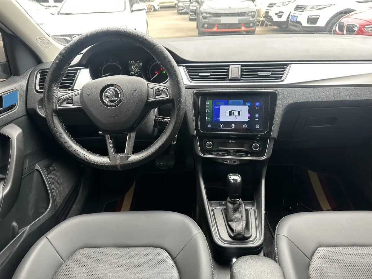 2020 Skoda Rapid 1.5L 112HP L4 6AT,autocango,china used car exporter,china ev exporter,chinese used car exporter,chinese used ev exporter