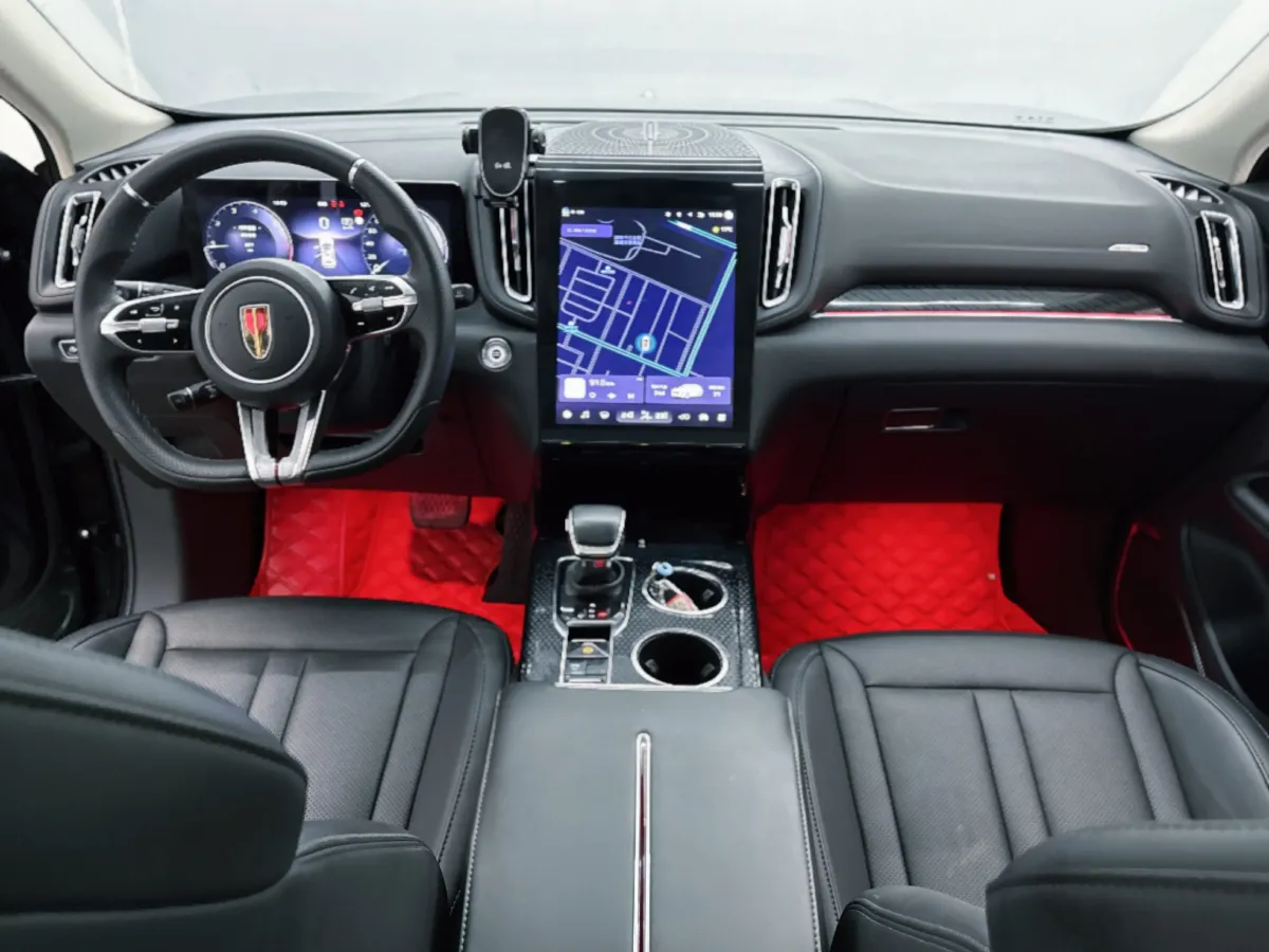 2023 HongQi HS3 1.5T 169HP L4 1DHT Hybrid 1.83KWH,autocango,china used car exporter,china ev exporter,chinese used car exporter,chinese used ev exporter