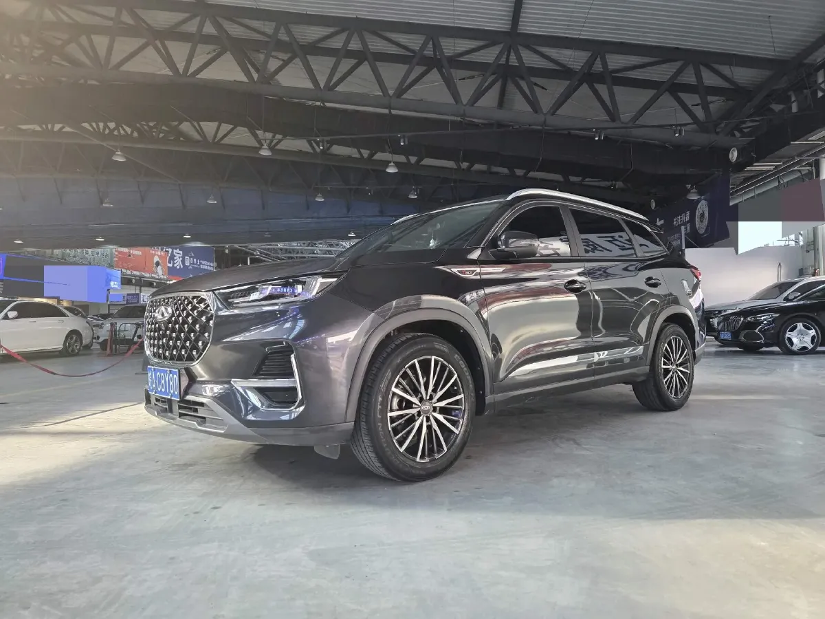 2021 Chery Tiggo 8 Plus 1.6T 197HP L4 7DCT,autocango,china used car exporter,china ev exporter,chinese used car exporter,chinese used ev exporter