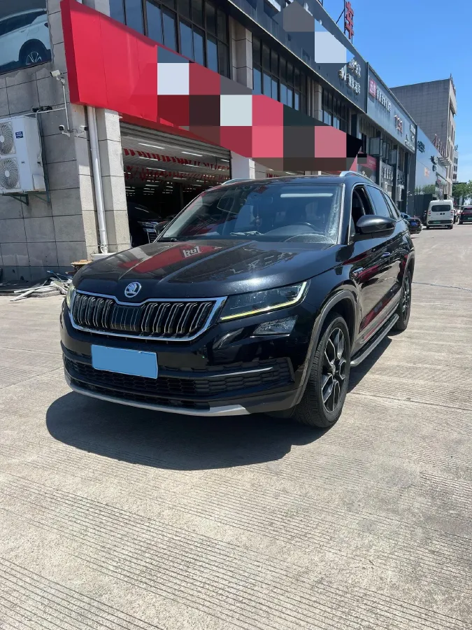 2018 Skoda Kodiak 2.0T 220HP L4 7DCT,autocango,china used car exporter,china ev exporter,chinese used car exporter,chinese used ev exporter
