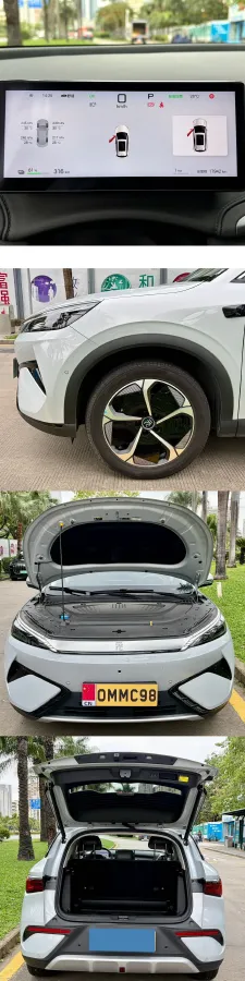 2025 BYD Yuan Plus BEV 60.48KWH,autocango,china used car exporter,china ev exporter,chinese used car exporter,chinese used ev exporter