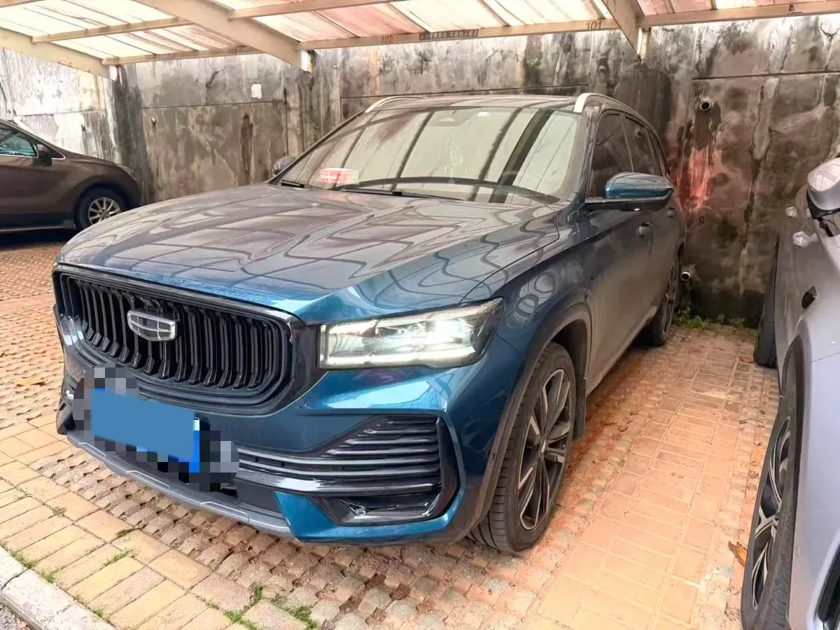 2021 Geely Monjaro 2.0T 218HP L4 7DCT,autocango,china used car exporter,china ev exporter,chinese used car exporter,chinese used ev exporter
