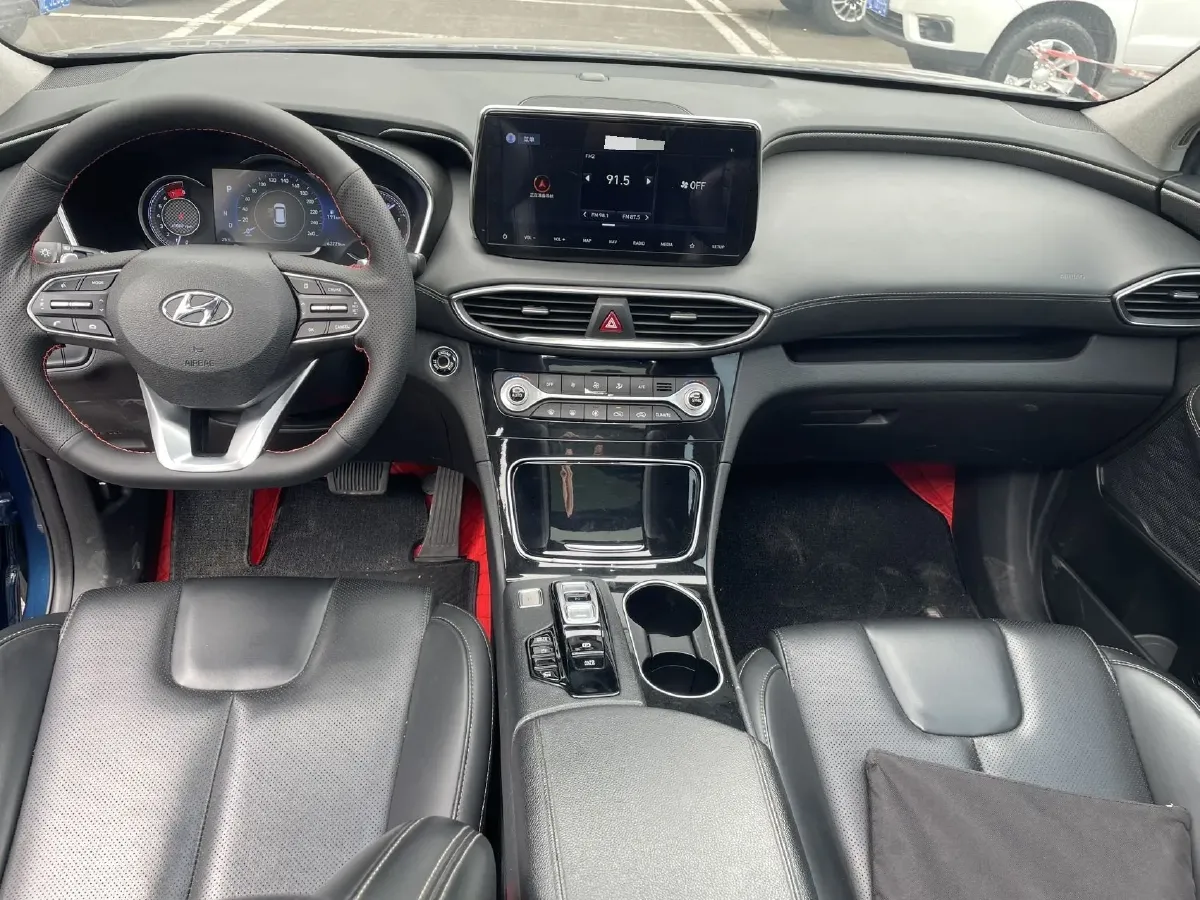 2019 Hyundai Santafe 2.0T 240HP L4 8AT,autocango,china used car exporter,china ev exporter,chinese used car exporter,chinese used ev exporter