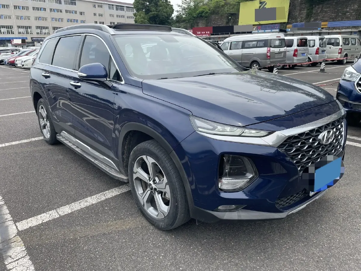 2019 Hyundai Santafe 2.0T 240HP L4 8AT,autocango,china used car exporter,china ev exporter,chinese used car exporter,chinese used ev exporter