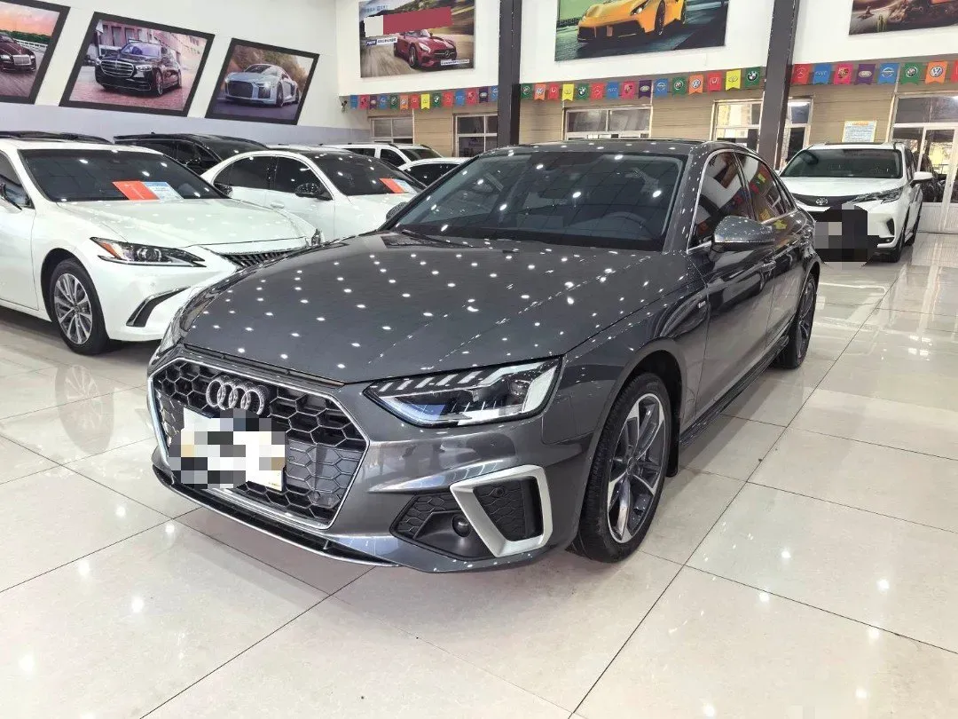 2024 Audi A4L 2.0T 190HP L4 7DCT,autocango,china used car exporter,china ev exporter,chinese used car exporter,chinese used ev exporter