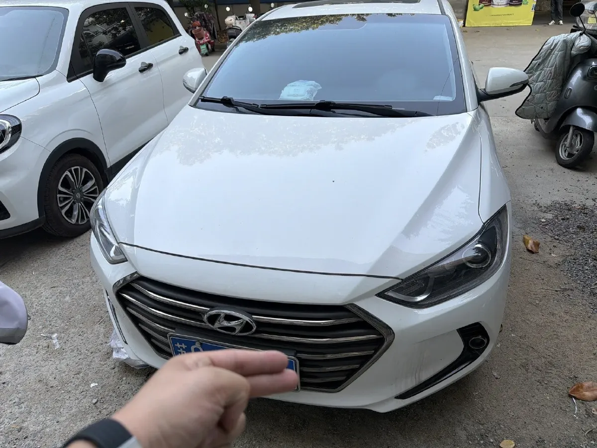 2016 Hyundai Elantra 1.6L 130HP L4 6AT,autocango,china used car exporter,china ev exporter,chinese used car exporter,chinese used ev exporter