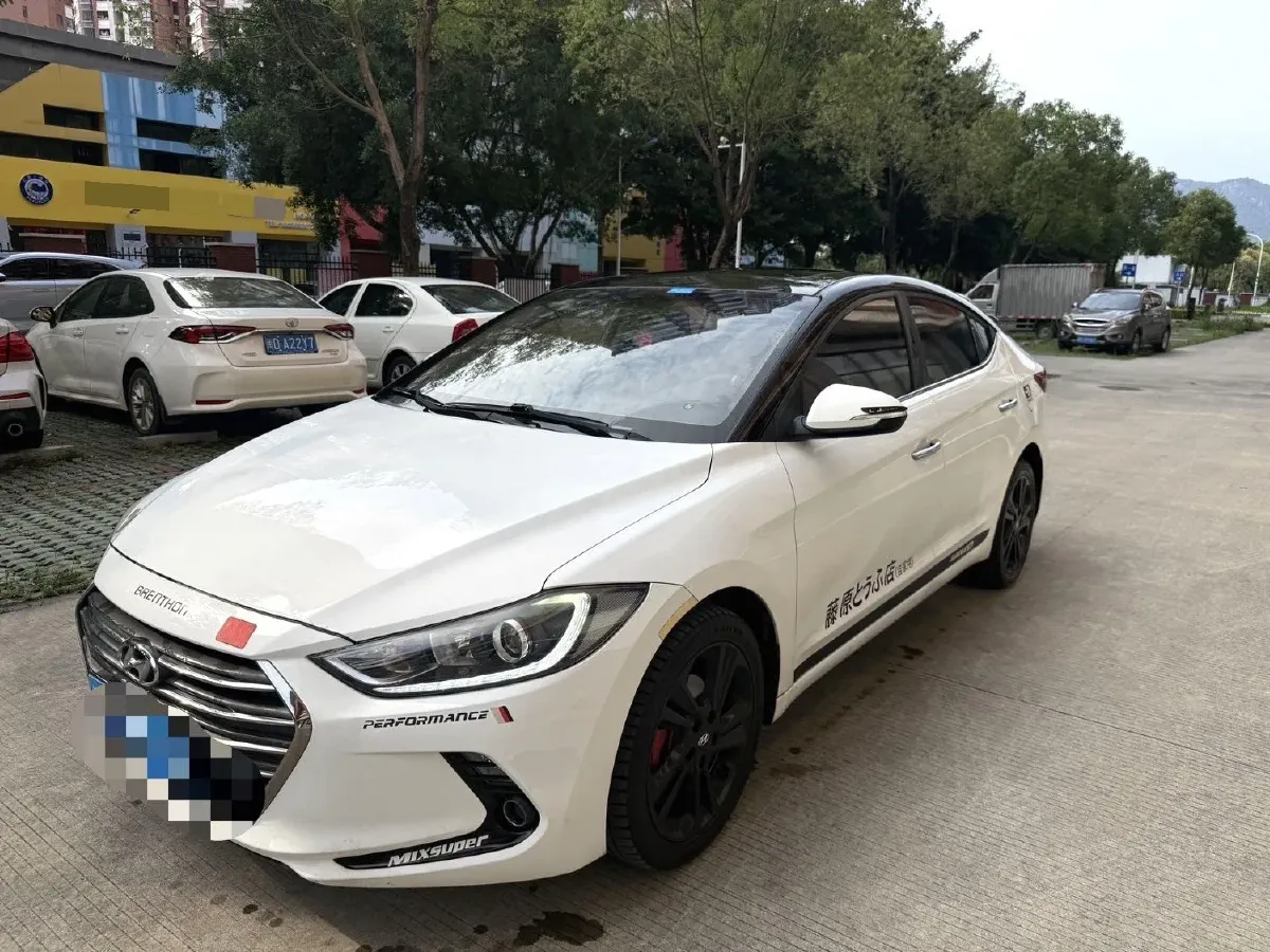 2016 Hyundai Elantra 1.6L 130HP L4 6AT,autocango,china used car exporter,china ev exporter,chinese used car exporter,chinese used ev exporter