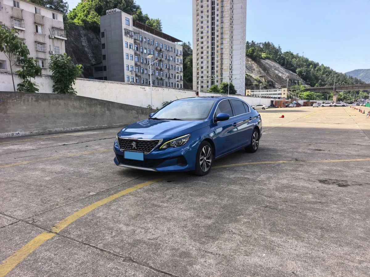 2018 Peugeot 408 1.6T 167HP L4 6AT,autocango,china used car exporter,china ev exporter,chinese used car exporter,chinese used ev exporter