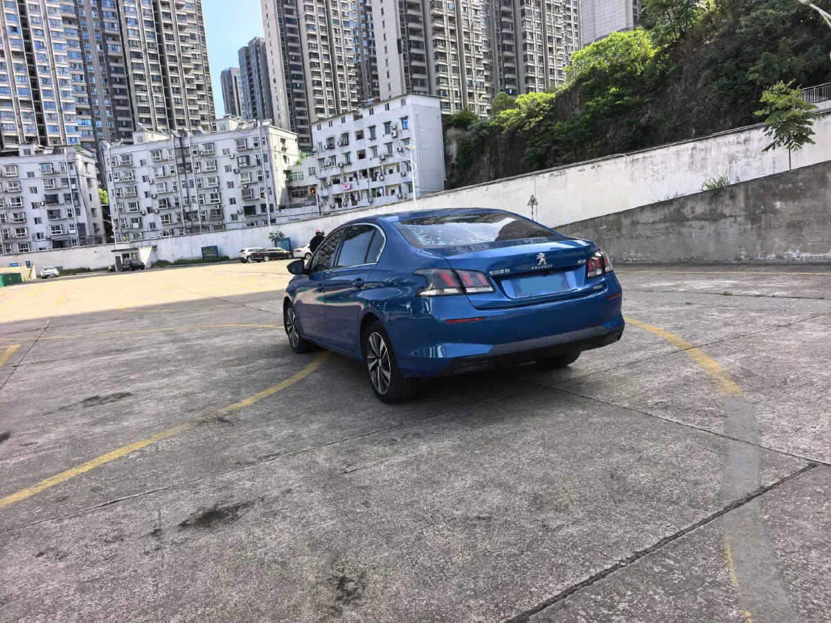 2018 Peugeot 408 1.6T 167HP L4 6AT,autocango,china used car exporter,china ev exporter,chinese used car exporter,chinese used ev exporter