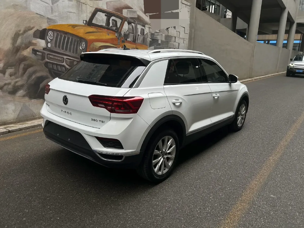 2021 Volkswagen T-Roc 1.4T 150HP L4 7DCT,autocango,china used car exporter,china ev exporter,chinese used car exporter,chinese used ev exporter