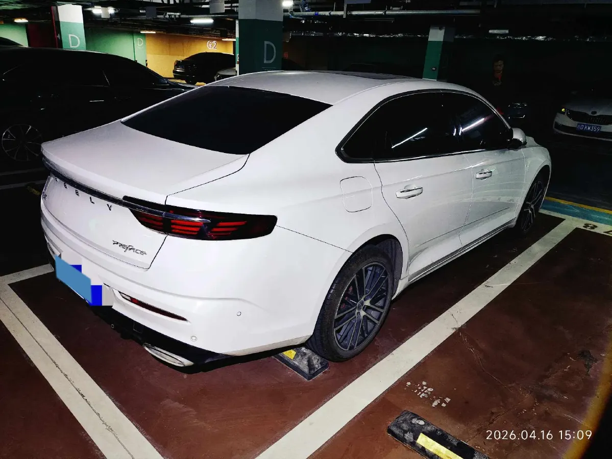 2021 Geely Preface 2.0T 190HP L4 7DCT,autocango,china used car exporter,china ev exporter,chinese used car exporter,chinese used ev exporter