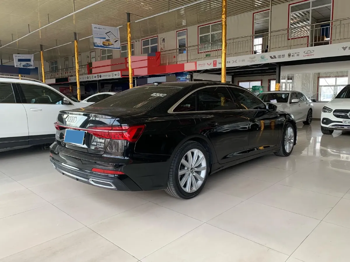 2021 Audi A6L 2.0T 224HP L4 7DCT,autocango,china used car exporter,china ev exporter,chinese used car exporter,chinese used ev exporter