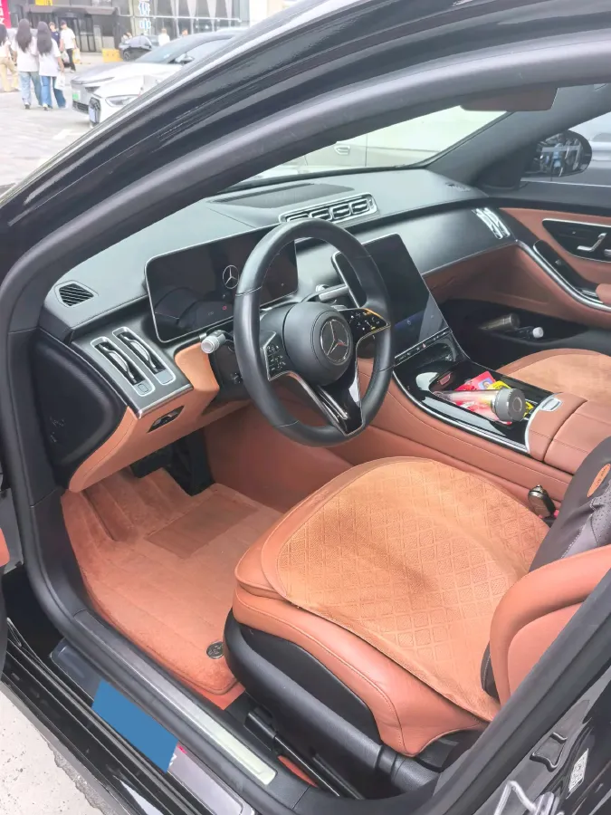 2024 Mercedes-Benz S Class 2.5T 313HP L6 9AT,autocango,china used car exporter,china ev exporter,chinese used car exporter,chinese used ev exporter