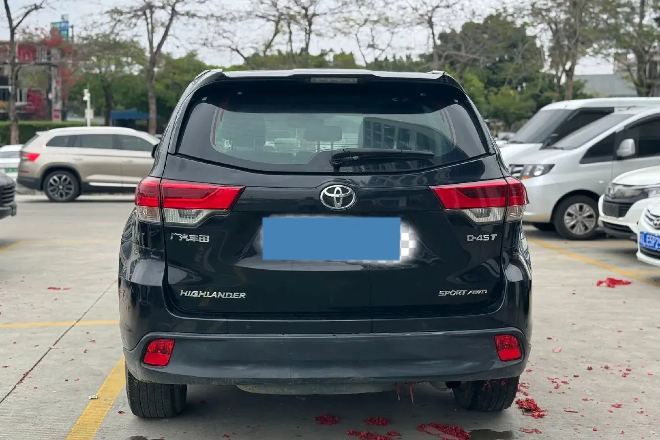 2021 Toyota Highlander 2.0T 220HP L4 6AT,autocango,china used car exporter,china ev exporter,chinese used car exporter,chinese used ev exporter