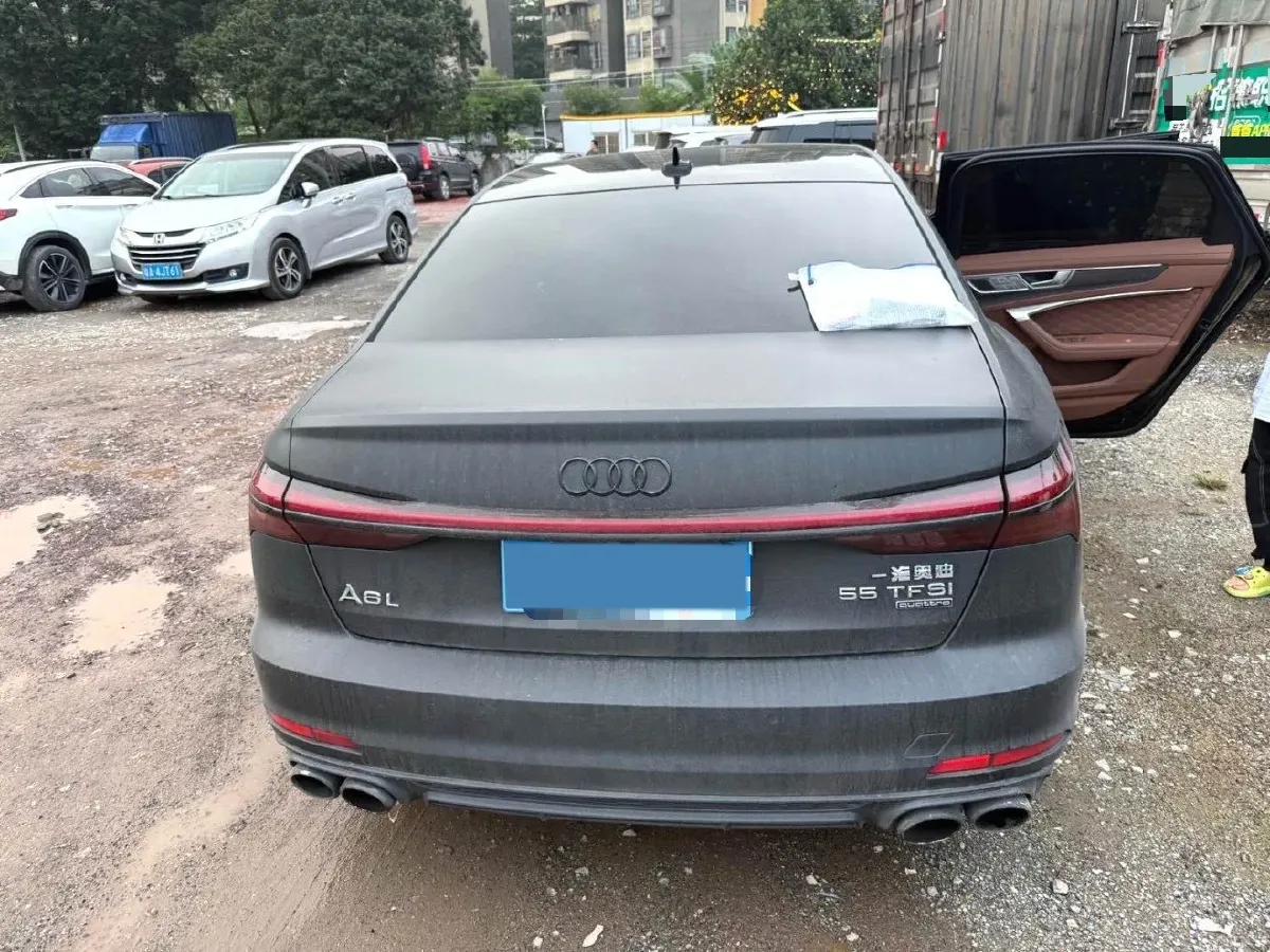 2023 Audi A6L 3.0T 340HP V6 7DCT,autocango,china used car exporter,china ev exporter,chinese used car exporter,chinese used ev exporter