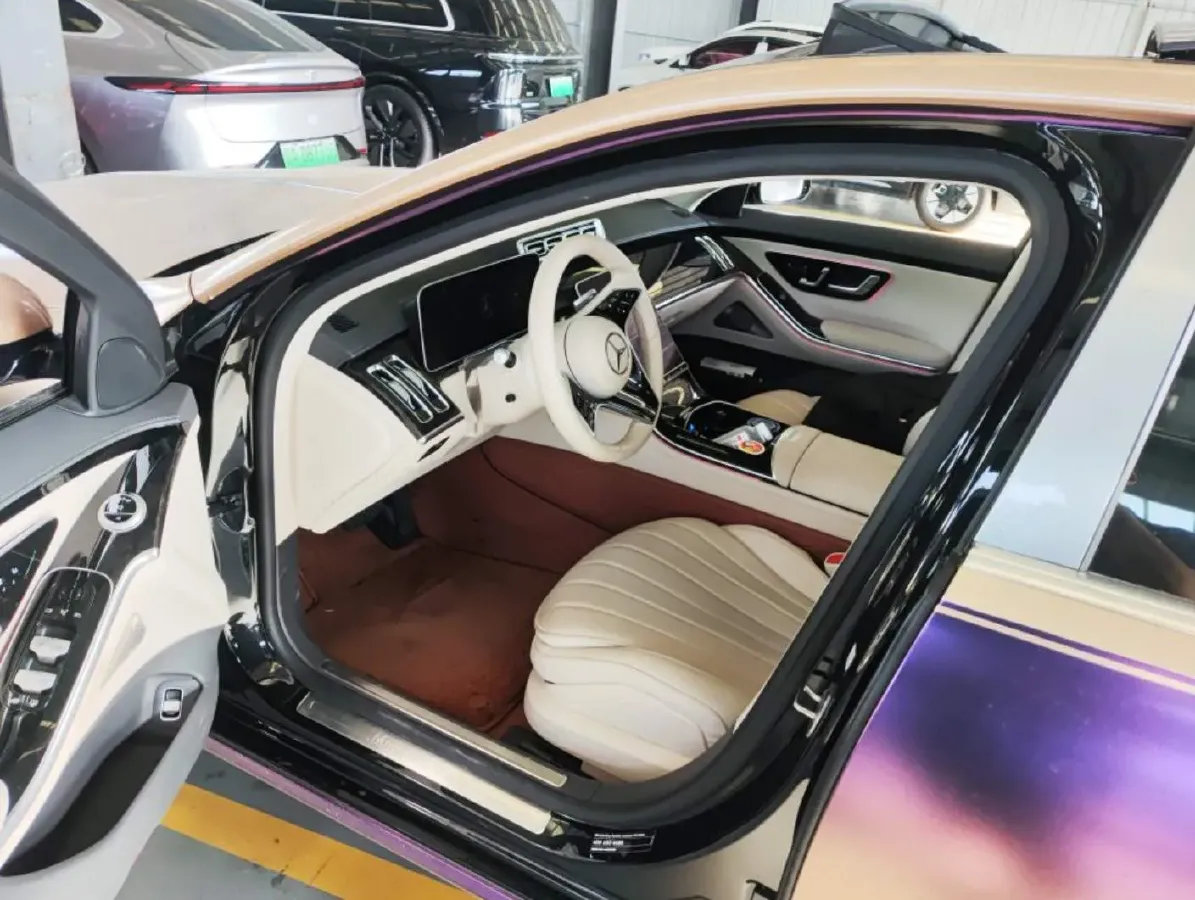 2023 Mercedes-Benz S Class 2.5T 313HP L6 9AT,autocango,china used car exporter,china ev exporter,chinese used car exporter,chinese used ev exporter