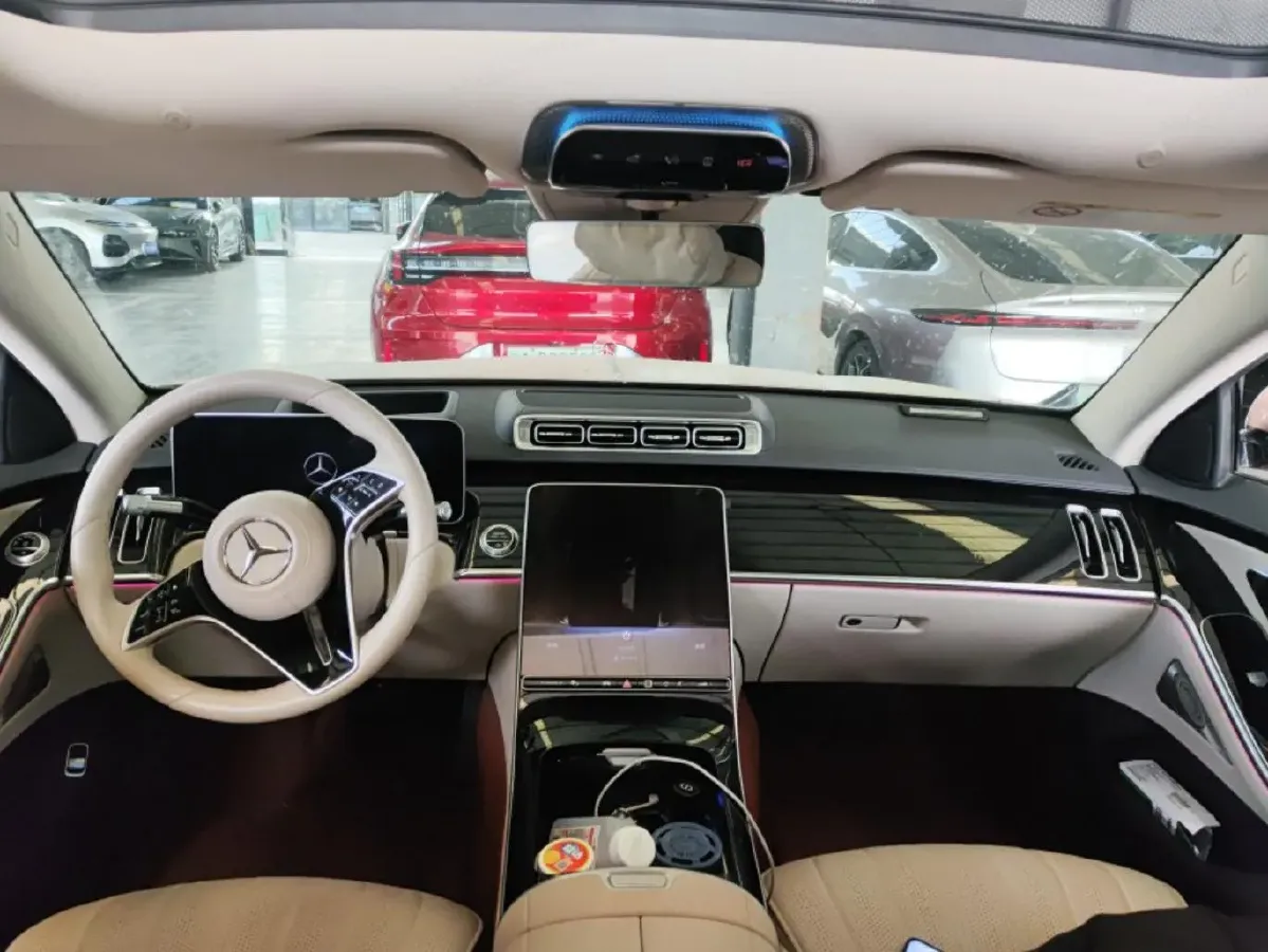 2023 Mercedes-Benz S Class 2.5T 313HP L6 9AT,autocango,china used car exporter,china ev exporter,chinese used car exporter,chinese used ev exporter