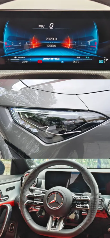 2023 Mercedes-Benz CLA AMG 2.0T 306HP L4 7DCT,autocango,china used car exporter,china ev exporter,chinese used car exporter,chinese used ev exporter