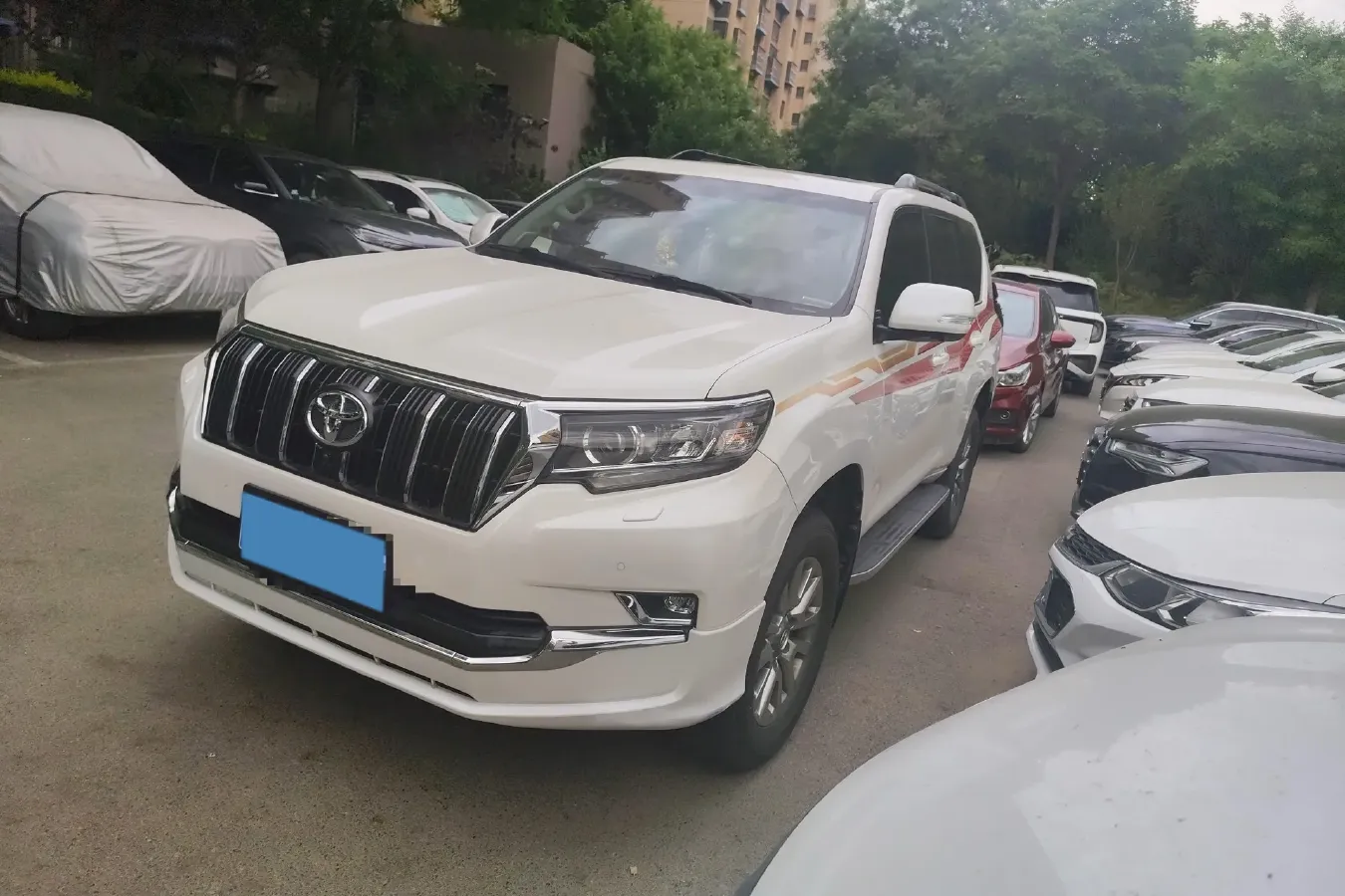 2019 Toyota Land Cruiser Prado 3.5L 280HP V6 6AT,autocango,china used car exporter,china ev exporter,chinese used car exporter,chinese used ev exporter