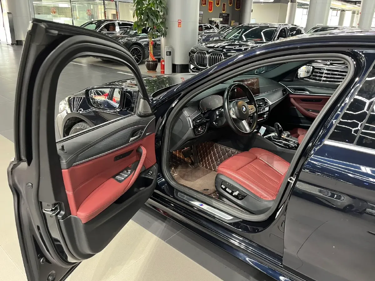 2021 BMW 5 Series 2.0T 252HP L4 8AT,autocango,china used car exporter,china ev exporter,chinese used car exporter,chinese used ev exporter