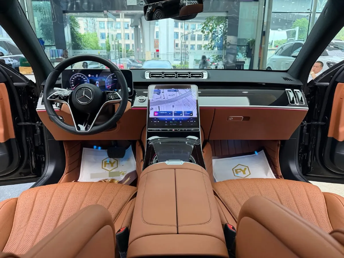 2022 Mercedes-Benz S Class 2.5T 313HP L6 9AT,autocango,china used car exporter,china ev exporter,chinese used car exporter,chinese used ev exporter