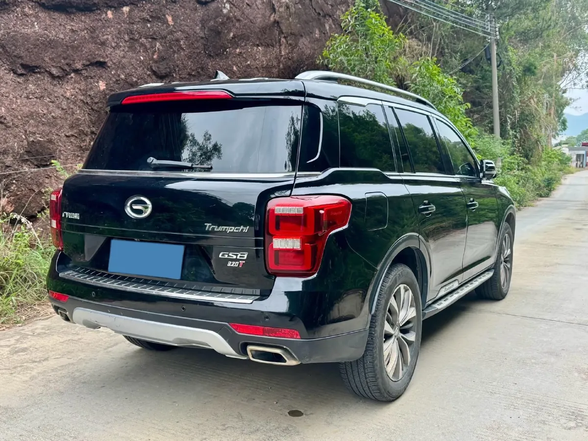 2017 GAC Trumpchi GS8 2.0T 201HP L4 6AT,autocango,china used car exporter,china ev exporter,chinese used car exporter,chinese used ev exporter